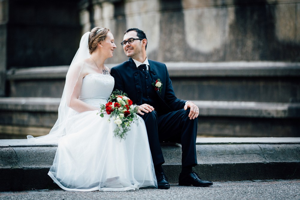 Hochzeitsfotograf in der St. Mattäus Kirche, Hamburg-Winterhude